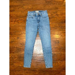 Madewell 9" Mid-Rise Skinny Jeans Size 26
